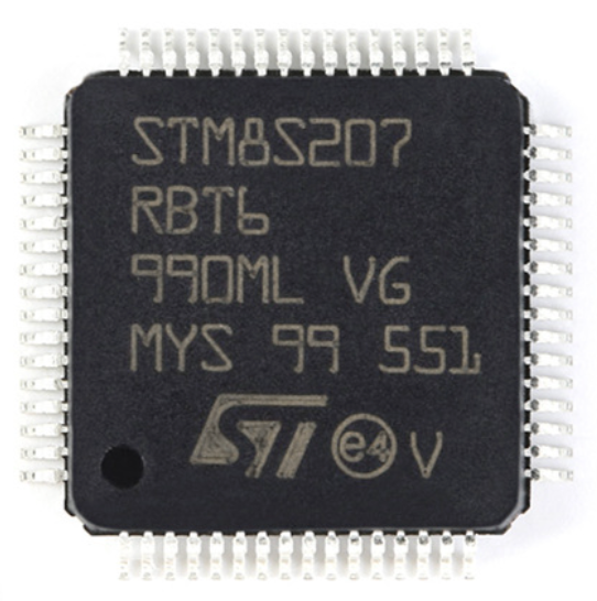 STM8S207RBT6 8-bit microcontroller 128K flash memory RAM LQFP-64 Electronic components integrated chip IC