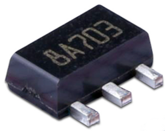 L78L33ABUTR SOT-89 Voltage Regulators Surface Mount L78L Series IC 100mA 3.3V 4-Pin Positive Voltage Regulator