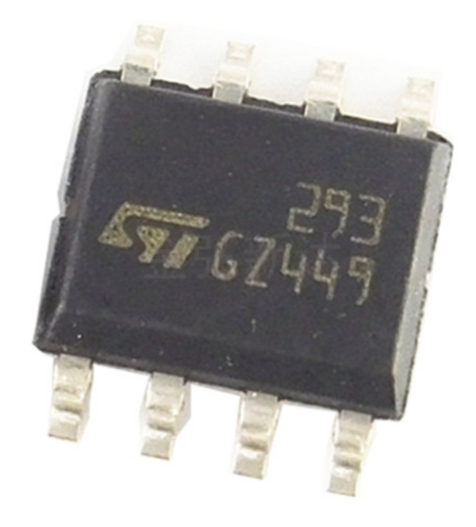 LM293DT Surface Mount SOIC-8 Low-power Dual-channel Voltage Comparator IC Chip