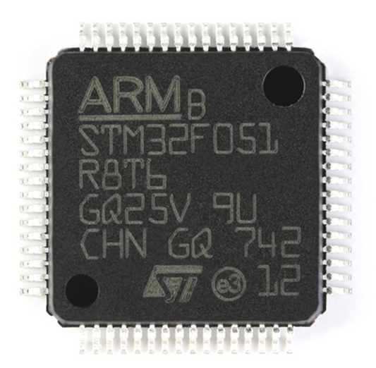 STM32F051R8T6TR Integrated Circuits (ICs) Embedded Microcontrollers MCU Memory STM32F051 64-LQFP