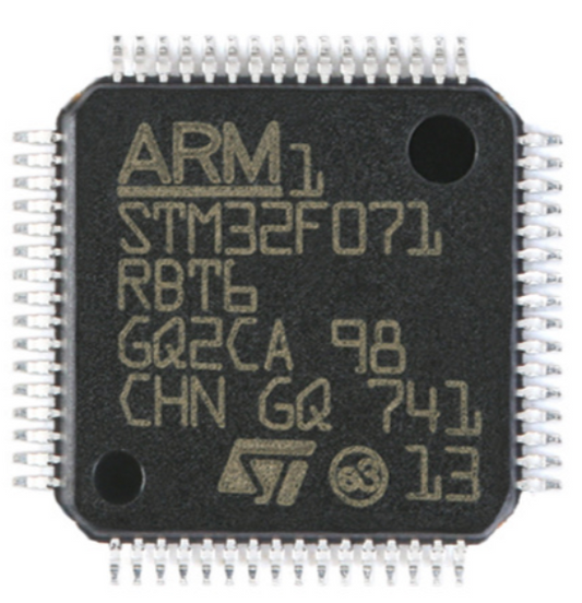 Original STM32F071RBT6 LQFP-64 32-bit for ARM Cortex-M0 Microcontroller MCU for Microprocessors and FPGAs
