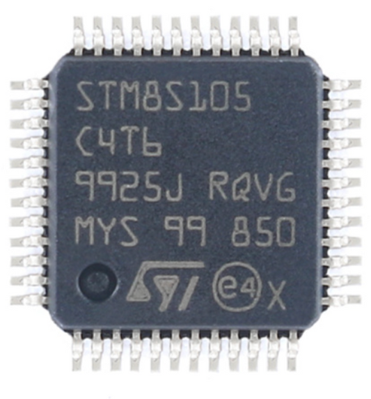 Electronic Component STM8S105C4T6 LQFP-48 Microcontroller Chip Integrated Circuit